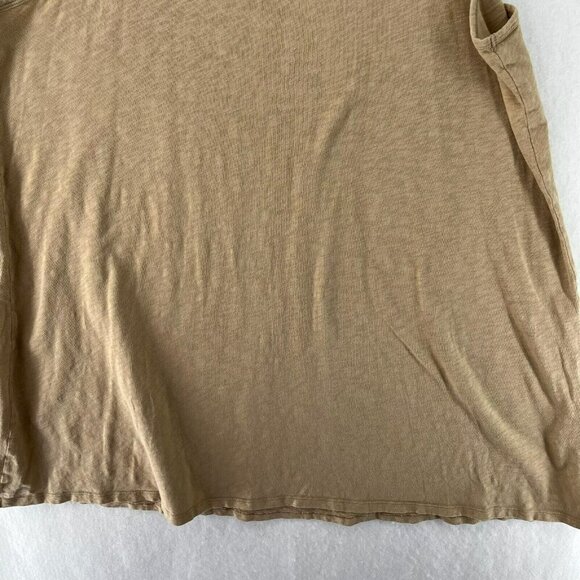J.Crew Tank Top Women's Sz 2X Brown Plain Basic Scoop Neck Racerback Lightweight - Picture 6 of 9